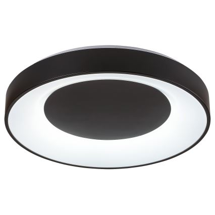 Rabalux - LED Plafon ściemnialny LED/38W/230V czarny 3000-6500K + zdalne sterowanie śr. 48 cm