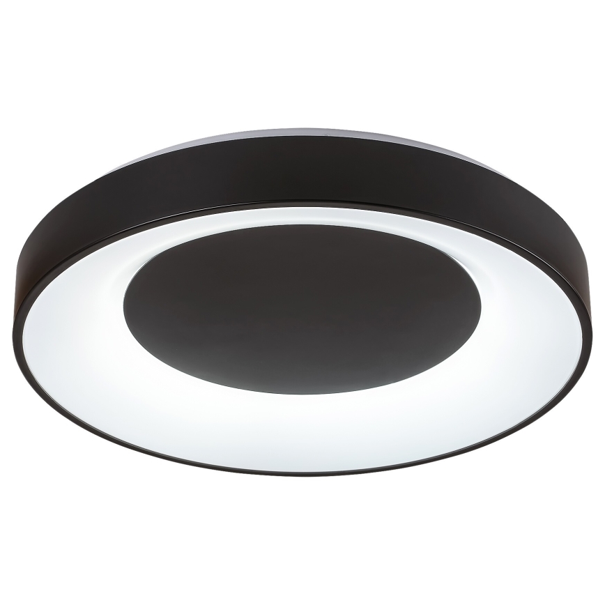 Rabalux - LED Plafon ściemnialny LED/38W/230V czarny 3000-6500K + zdalne sterowanie śr. 48 cm