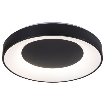 Rabalux - LED Plafon ściemnialny LED/38W/230V czarny 3000-6500K + zdalne sterowanie śr. 48 cm