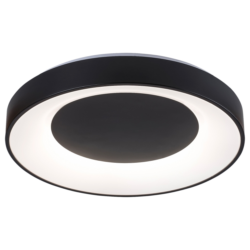 Rabalux - LED Plafon ściemnialny LED/38W/230V czarny 3000-6500K + zdalne sterowanie śr. 48 cm