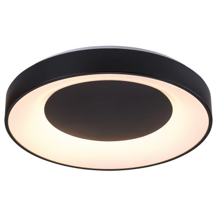Rabalux - LED Plafon ściemnialny LED/38W/230V czarny 3000-6500K + zdalne sterowanie śr. 48 cm