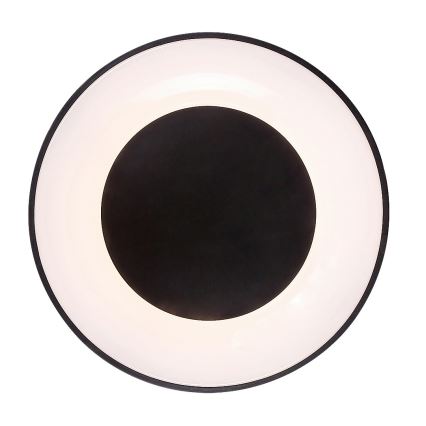 Rabalux - LED Plafon ściemnialny LED/38W/230V czarny 3000-6500K + zdalne sterowanie śr. 48 cm