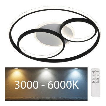 Rabalux - LED Plafon ściemnialny LED/50W/230V 3000-6000K + zdalne sterowanie
