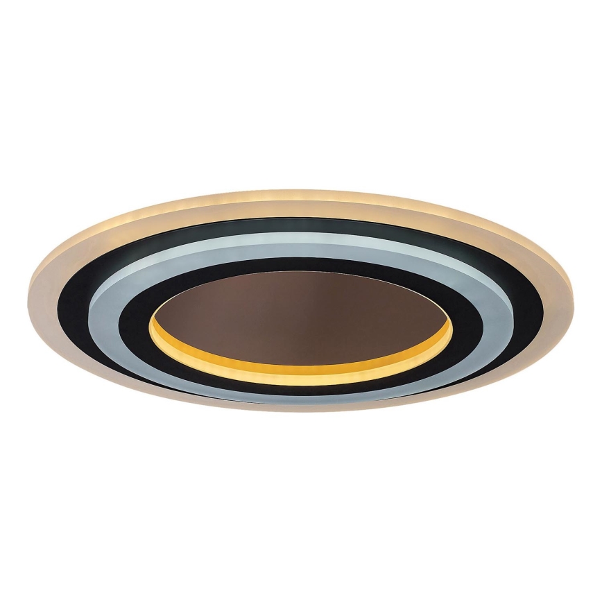 Rabalux - LED Plafon ściemnialny LED/56W/230V 3000/4000/6000K matowy chrom/czarny + zdalne sterowanie