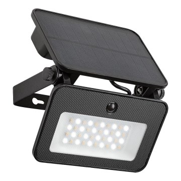 Rabalux - LED reflektor solarny z czujnikiem LED/6W/3,7V 3000/4000/6500K IP65 2200 mAh