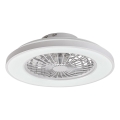 Rabalux - LED regulowane oświetlenie sufitowe z wentylatorem LED/48W/230V 3000-6500K + pilot zdalnego sterowania