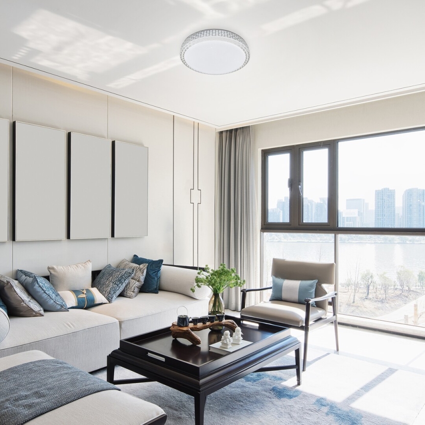 Rabalux - LED RGB regulowane oświetlenie sufitowe LED/40W/230V 3000-6000K + pilot do zdalnego sterowania