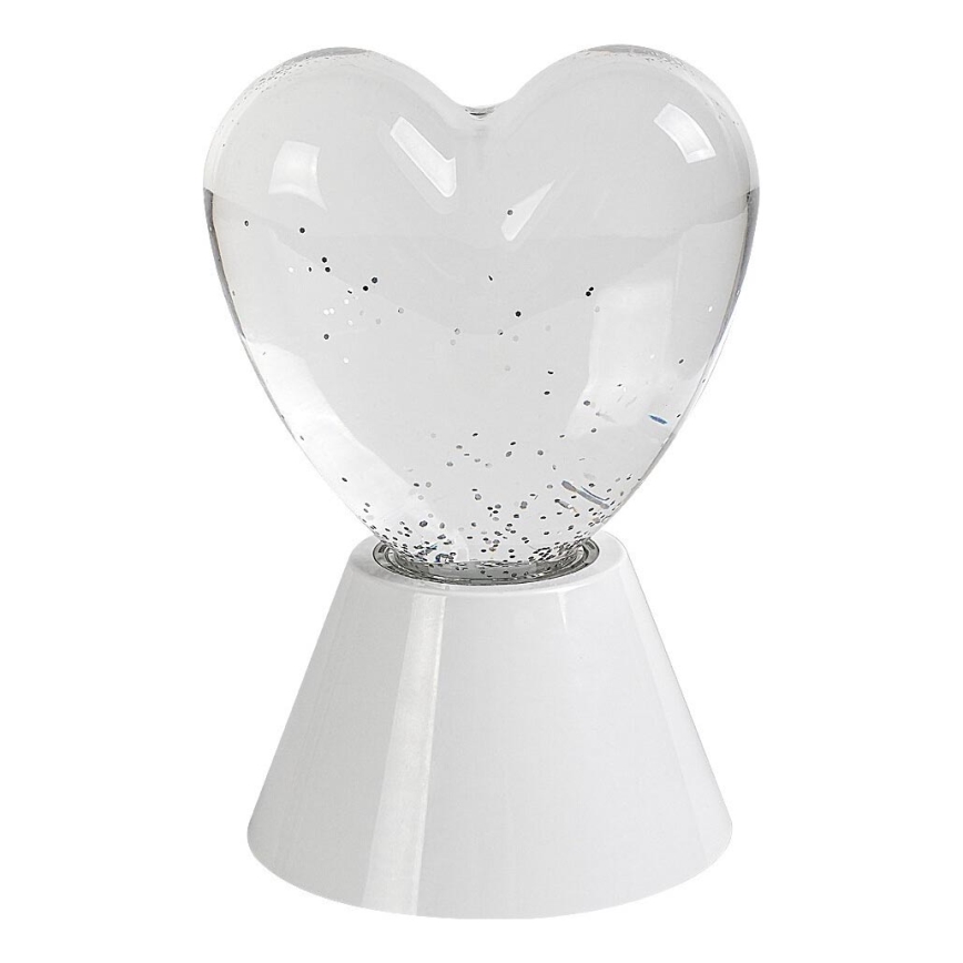 Rabalux - LED RGB lampa dekoracyjna LED/0,8W/3xAA serce