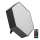 Rabalux - LED RGB Lampa ściemnialna stołowa LED/1W/5V/3xAA + zdalne sterowanie