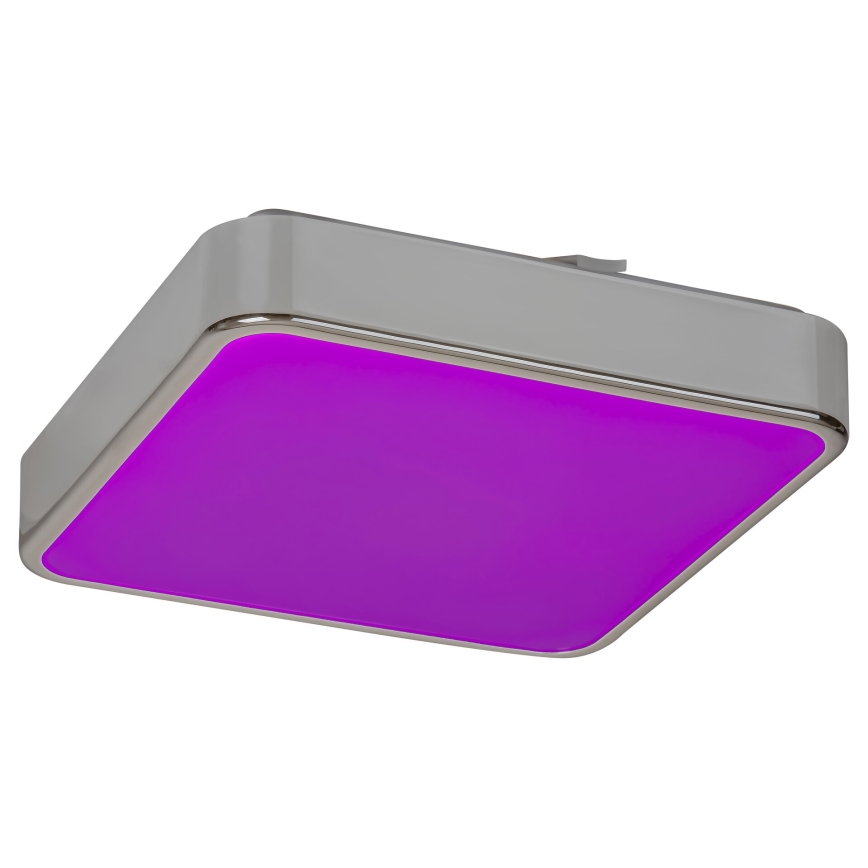 Rabalux - LED RGB łazienkowy plafon ściemnialny LED/22W/230V 3000-6000K IP44 + zdalne sterowanie 29x29 cm