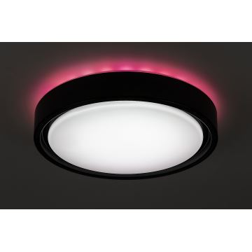 Rabalux - LED RGB Plafon ściemnialny z czujnikiem LED/28W/230V 2700-5000K + pilot zdalnego sterowania