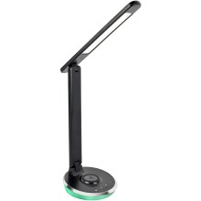 Rabalux - LED RGB Ściemnialna dotykowa lampa stołowa LED/6W/230V 3000/4000/5000K czarny