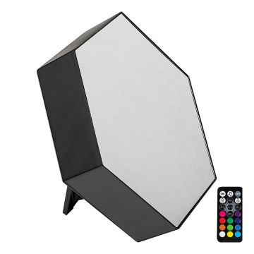 Rabalux - LED RGB Ściemnialna lampa stołowa LED/1W/5V + pilot zdalnego sterowania