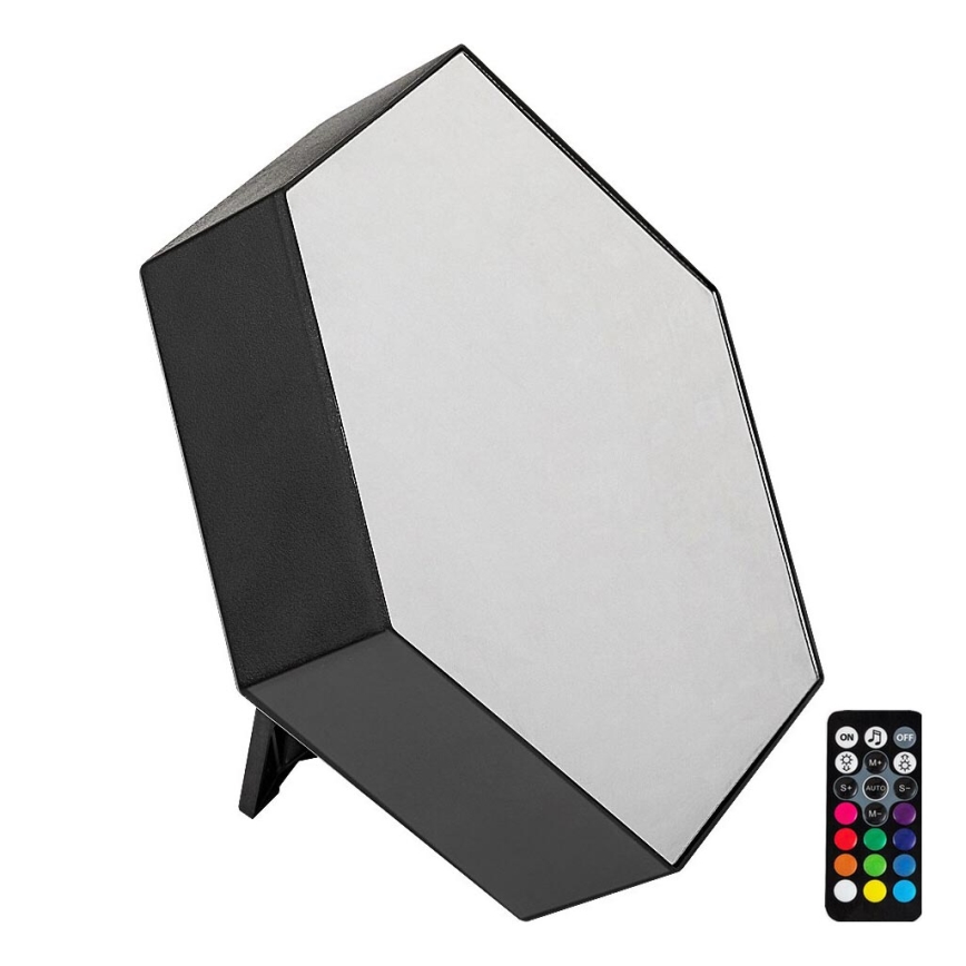 Rabalux - LED RGB Ściemnialna lampa stołowa LED/1W/5V + pilot zdalnego sterowania