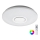 Rabalux - LED RGB Ściemnialna lampa sufitowa z głośnikiem LED/24W/230V Wi-Fi Tuya + zdalne sterowanie