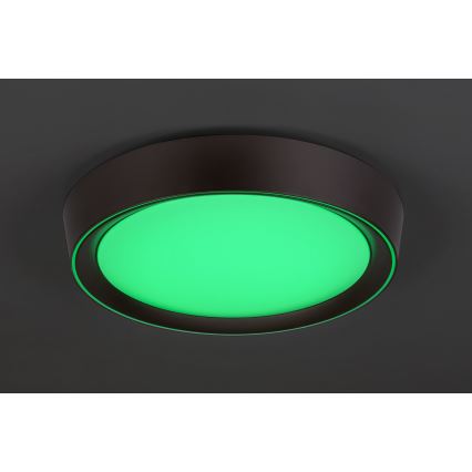 Rabalux - LED RGB Ściemniana lampa sufitowa LED/24W/230V + pilot 3000-6000K