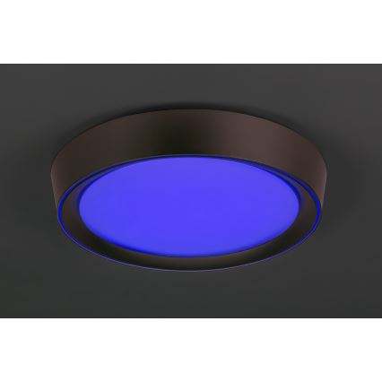 Rabalux - LED RGB Ściemniana lampa sufitowa LED/24W/230V + pilot 3000-6000K