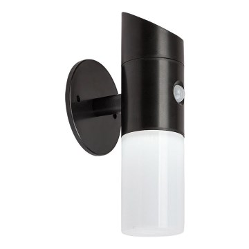 Rabalux - LED RGB Solarna lampa ścienna z czujnikiem LED/1W/3,7V IP44 czarna 1200 mAh