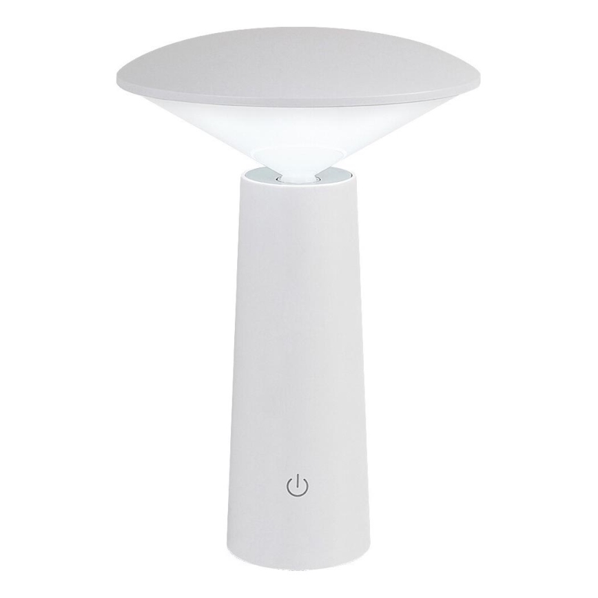 Rabalux - LED Ściemnialna akumulatorowa dotykowa lampa stołowa POLPERRO LED/3W/3,7V 1200mAh biała