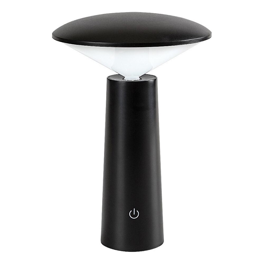 Rabalux - LED Ściemnialna akumulatorowa dotykowa lampa stołowa POLPERRO LED/3W/3,7V 1200mAh czarna