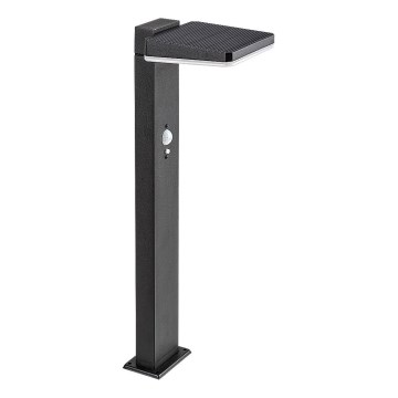 Rabalux - LED ściemnialna zewnętrzna lampa solarna z czujnikiem LED/4,4W/3,7V IP54 antracyt 2200 mAh