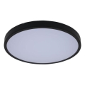 Rabalux - LED Ściemnialny plafon łazienkowy LED/24W/230V 3000-6000K IP44 śr. 35,5 cm czarny + zdalne sterowanie