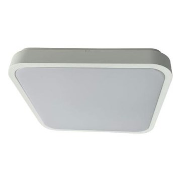 Rabalux - LED Ściemnialny plafon łazienkowy LED/36W/230V 3000-6000K IP44 42x42 cm biały + zdalne sterowanie