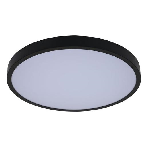 Rabalux - LED Ściemnialny plafon łazienkowy LED/36W/230V 3000-6000K IP44 śr. 42 cm czarny + zdalne sterowanie
