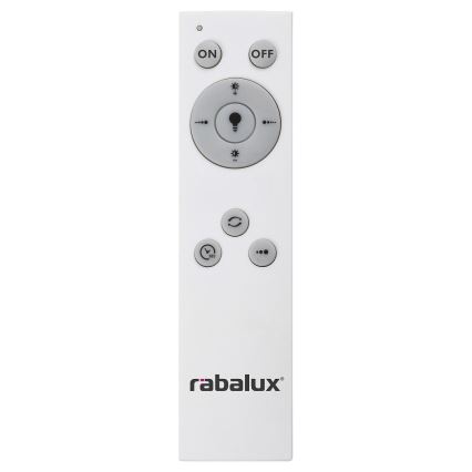 Rabalux - LED Ściemniana lampa sufitowa LED/38W/230V white + pilot 3000-6500K