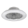 Rabalux - LED Ściemniana lampa sufitowa z wentylatorem LED/30W/230V + pilot 3000-6500K