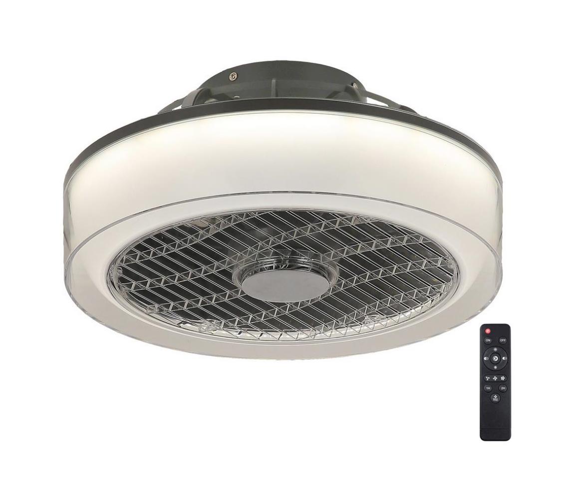 Rabalux - LED Ściemniana lampa sufitowa z wentylatorem LED/30W/230V + pilot