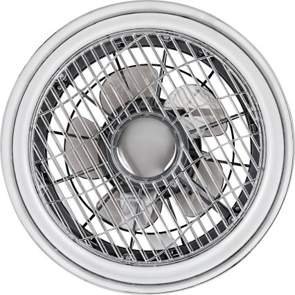 Rabalux - LED Ściemniana lampa sufitowa z wentylatorem LED/30W/230V + pilot 3000-6000K