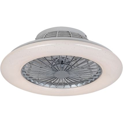 Rabalux - LED Ściemniana lampa sufitowa z wentylatorem LED/30W/230V + pilot 3000-6500K