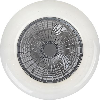 Rabalux - LED Ściemniana lampa sufitowa z wentylatorem LED/30W/230V + pilot 3000-6500K