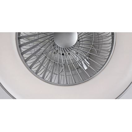 Rabalux - LED Ściemniana lampa sufitowa z wentylatorem LED/40W/230V + pilot 3000-6500K