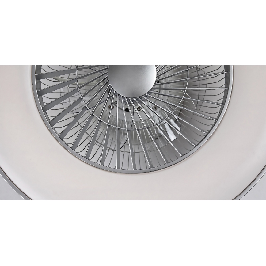 Rabalux - LED Ściemniana lampa sufitowa z wentylatorem LED/40W/230V + pilot 3000-6500K