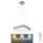 Rabalux - LED Ściemniany żyrandol na lince LED/28W/230V round + pilot 3000-6000K