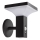 Rabalux - LED Solarna lampa ścienna z czujnikiem LED/4W/230V IP44 czarna 2200 mAh