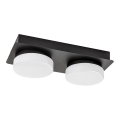 Rabalux - LED sufitowa lampa łazienkowa 2xLED/5,5W/230V IP44 czarna