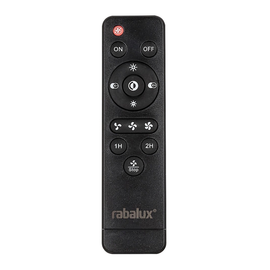 Rabalux - LED regulowane oświetlenie sufitowe z wentylatorem LED/30W/230V 3000-6000K + pilot zdalnego sterowania