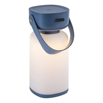 Rabalux - LED Zewnętrzna akumulatorowa ściemnialna dotykowa lampa stołowa LED/3W/5V IP44 niebieski