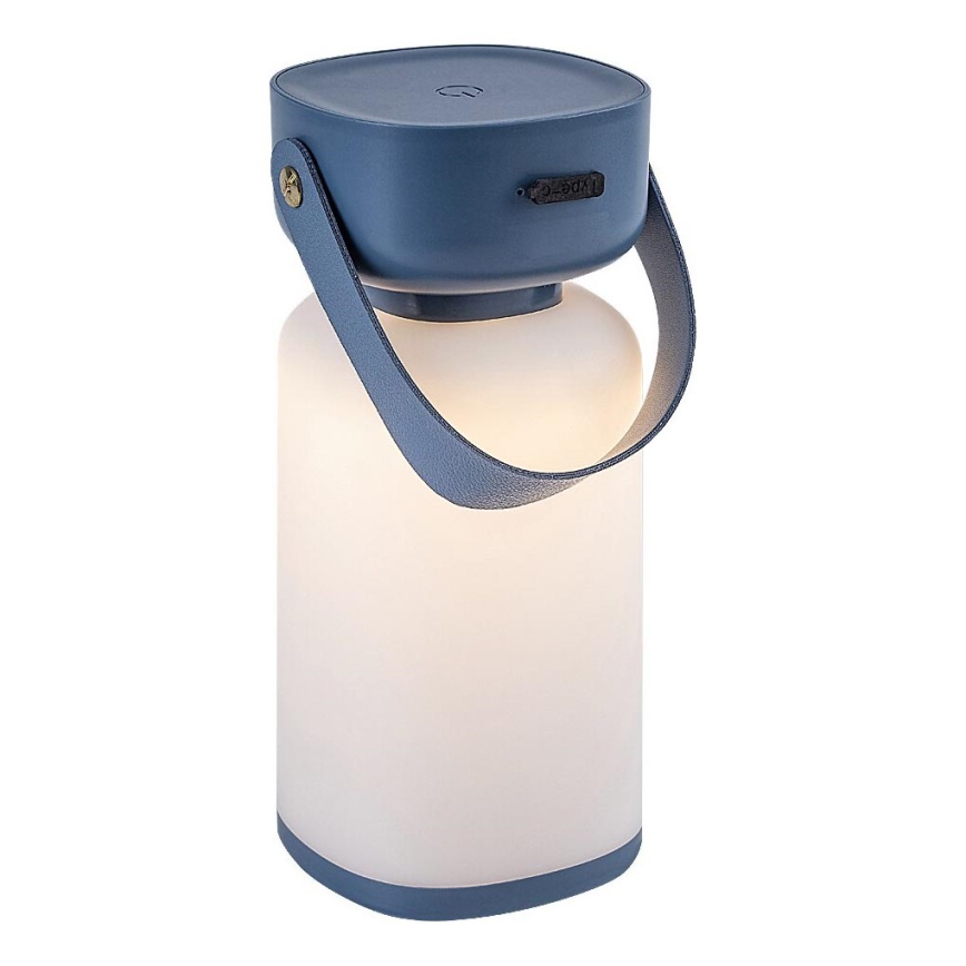 Rabalux - LED Zewnętrzna akumulatorowa ściemnialna dotykowa lampa stołowa LED/3W/5V IP44 niebieski