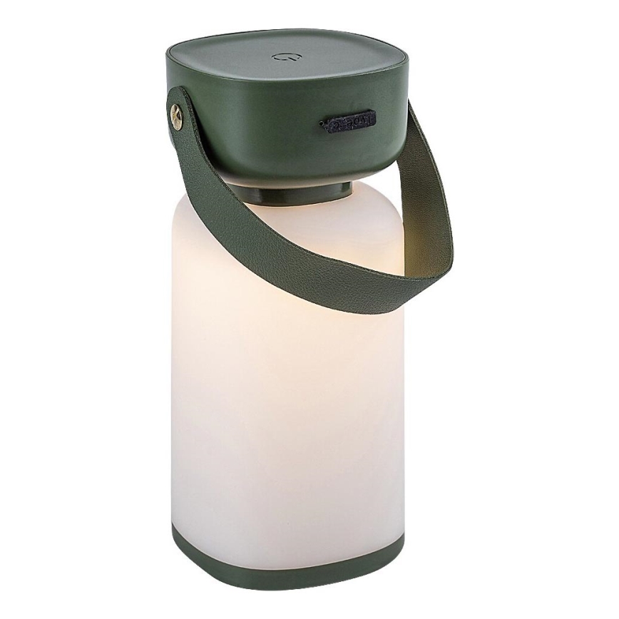 Rabalux - LED Zewnętrzna akumulatorowa ściemnialna dotykowa lampa stołowa LED/3W/5V IP44 zielony