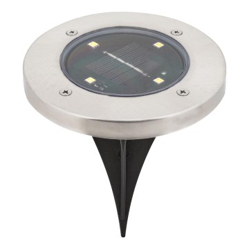 Rabalux - LED Zewnętrzna lampa solarna z czujnikiem LED/0,24W/1xAA czarny IP44