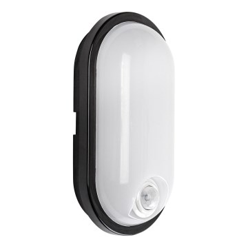 Rabalux - LED Zewnętrzna lampa sufitowa z czujnikiem LED/15W/230V IP65 czarna
