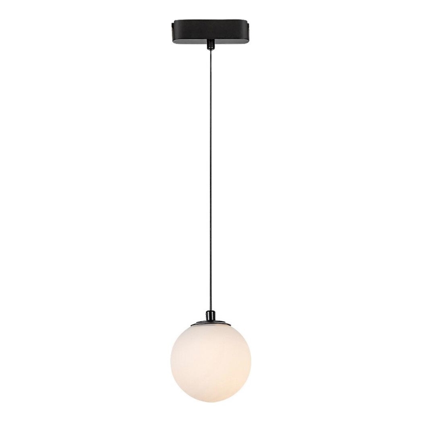 Rabalux - LED Żyrandol na lince do 1-fazowego systemu szynowego LED/5W/24V 3000K czarny