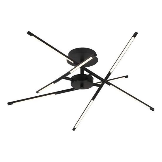 Rabalux - LED Żyrandol natynkowy LED/40W/230V 3000K czarny