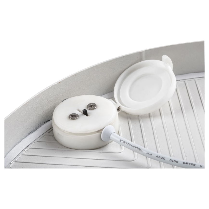 Rabalux - Oprawa sufitowa LED/24W/230V 2800-6000K IP44 biała śr. 30 cm