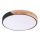 Rabalux - Plafon LED 24W/230V czarny/dąb śr. 41,5 cm