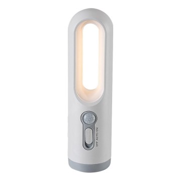Rabalux - Przenośna ładowalna lampa LED z czujnikiem LED/0,8W/3,7V 3000/7000K